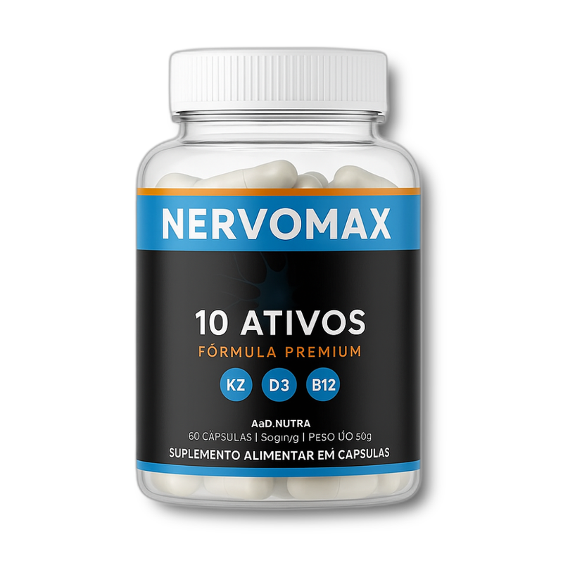 Nervomax  - Suplemento Natural - Promoção Exclusiva + Frete Grátis