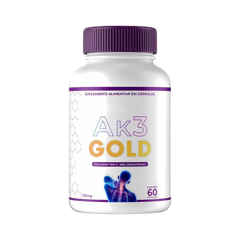 AK3 Gold - Suplemento Natural - Promoção Exclusiva + Frete Grátis