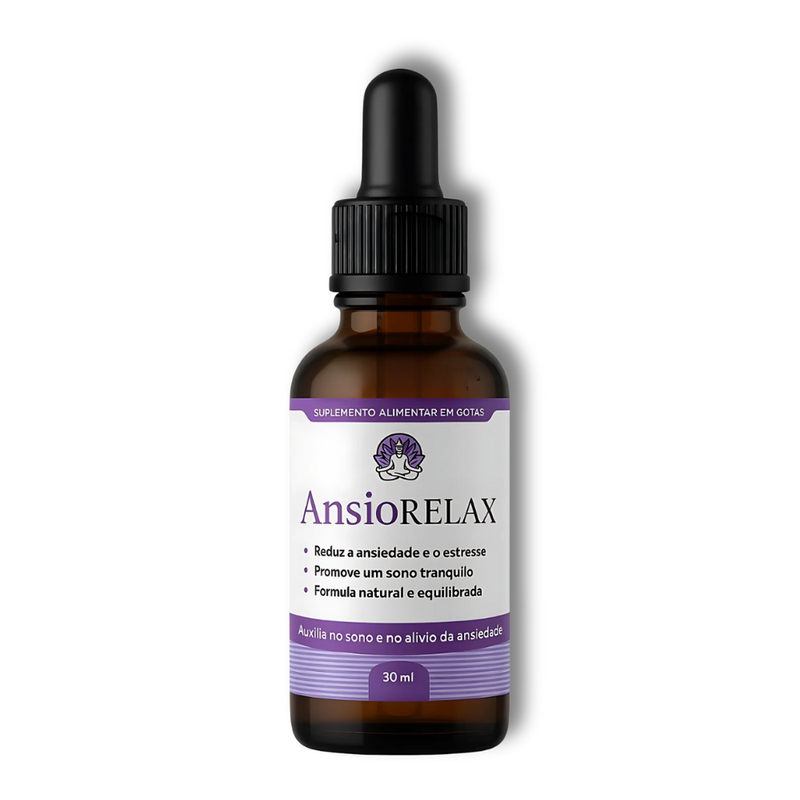 AnsioRELAX - Suplemento Natural - Promoção Exclusiva + Frete Grátis