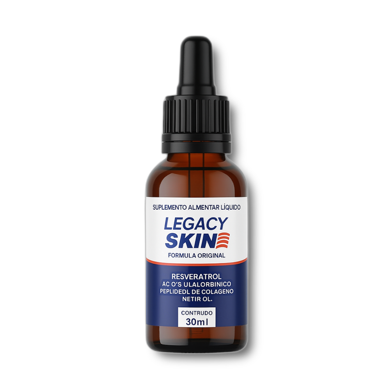 Legacy Skin - Suplemento Natural - Promoção Exclusiva + Frete Grátis