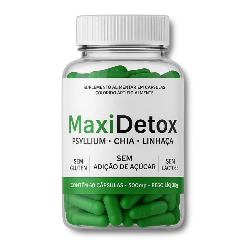 Maxi Detox - Suplemento Natural - Promoção Exclusiva + Frete Grátis