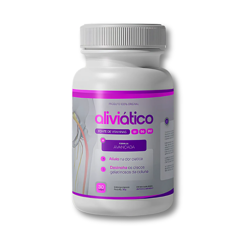 Aliviático - Suplemento Natural - Promoção Exclusiva + Frete Grátis