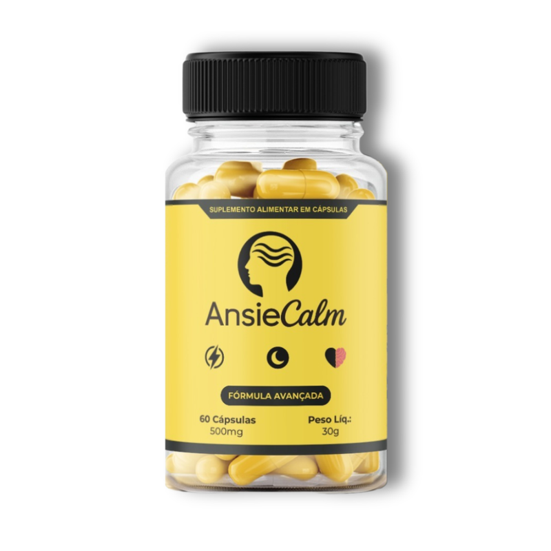 AnsieCalm - Suplemento Natural - Promoção Exclusiva + Frete Grátis