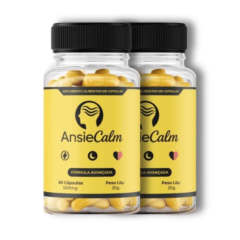 AnsieCalm - Suplemento Natural - Promoção Exclusiva + Frete Grátis