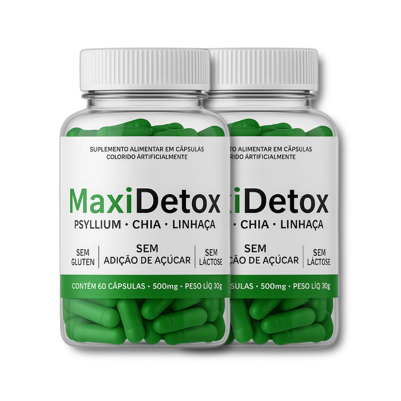 Maxi Detox - Suplemento Natural - Promoção Exclusiva + Frete Grátis