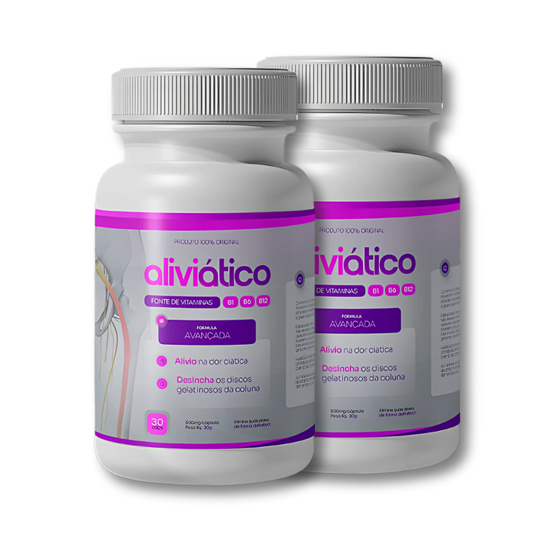 Aliviático - Suplemento Natural - Promoção Exclusiva + Frete Grátis
