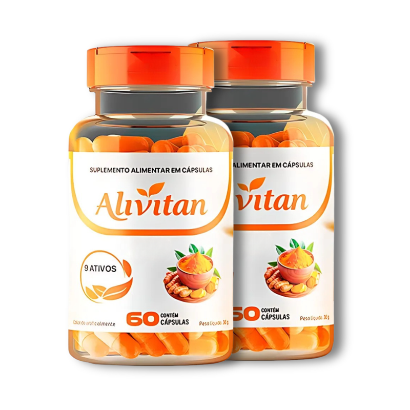 Alivitan - Suplemento Natural - Promoção Exclusiva + Frete Grátis