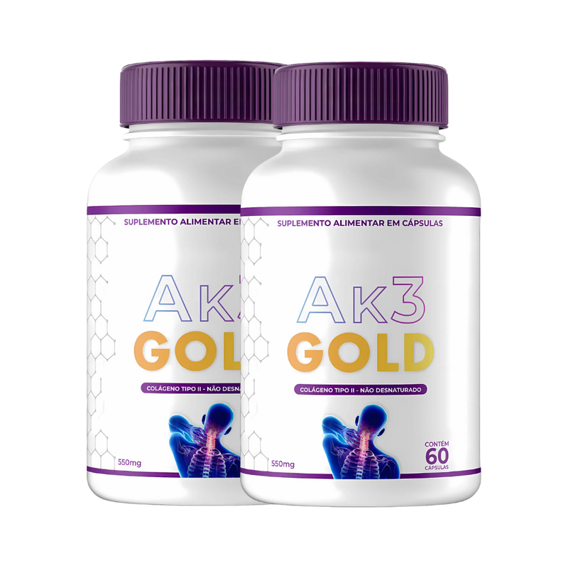 AK3 Gold - Suplemento Natural - Promoção Exclusiva + Frete Grátis