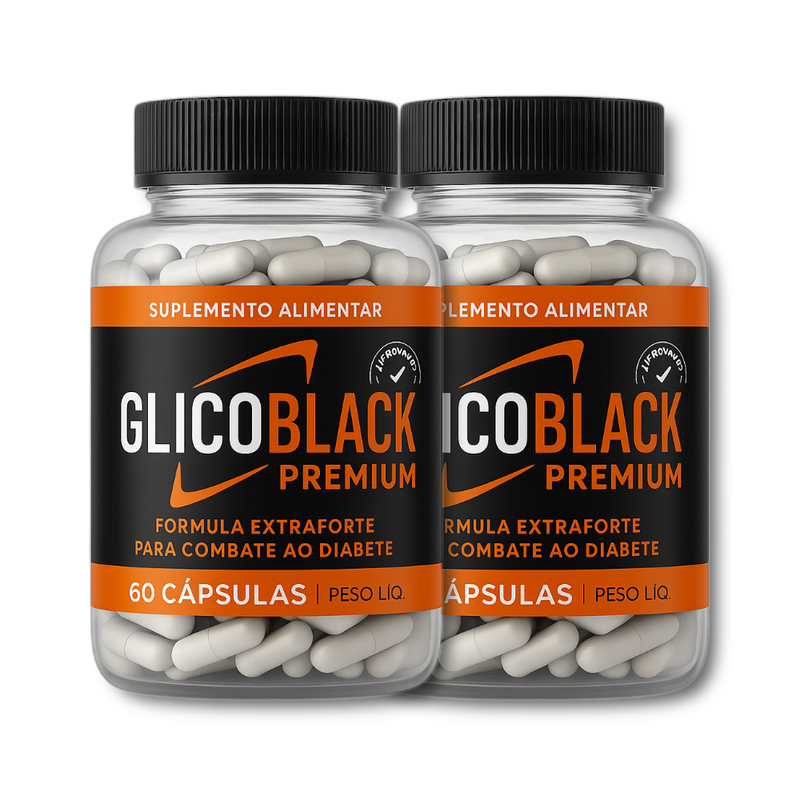 Glico Black - Suplemento Natural - Promoção Exclusiva + Frete Grátis