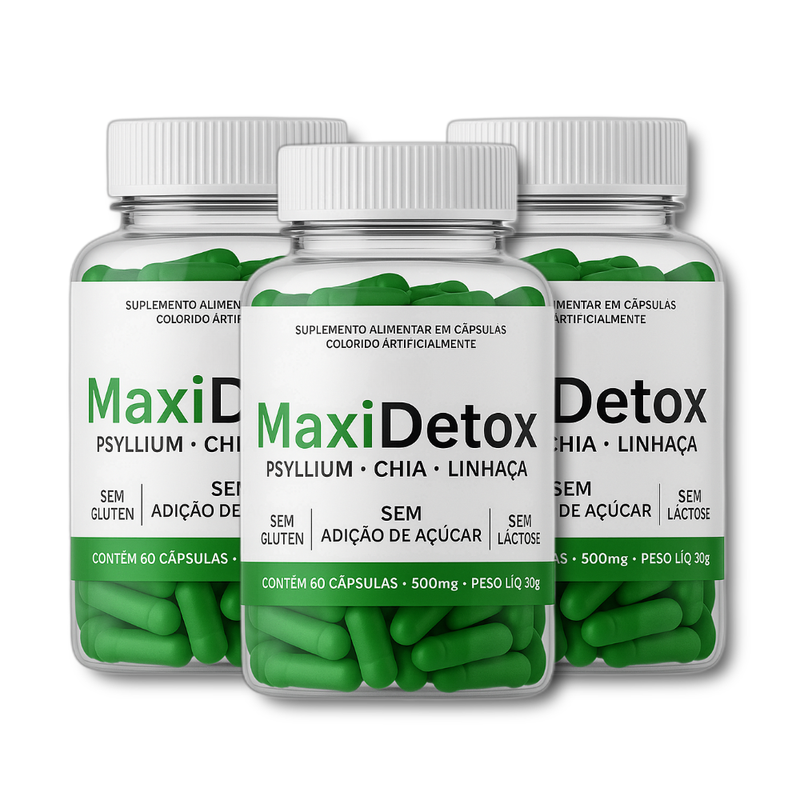 Maxi Detox - Suplemento Natural - Promoção Exclusiva + Frete Grátis