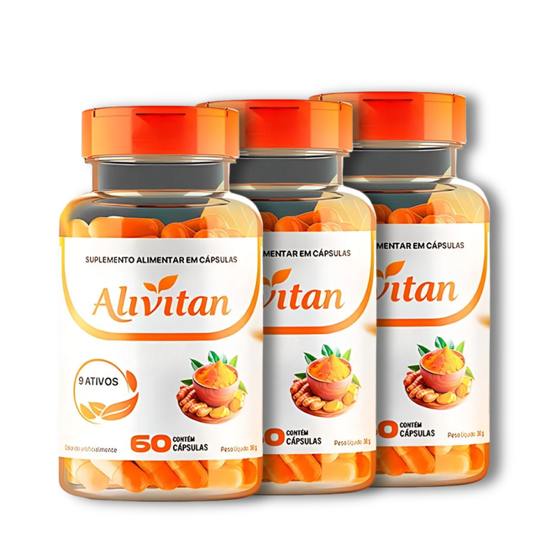 Alivitan - Suplemento Natural - Promoção Exclusiva + Frete Grátis