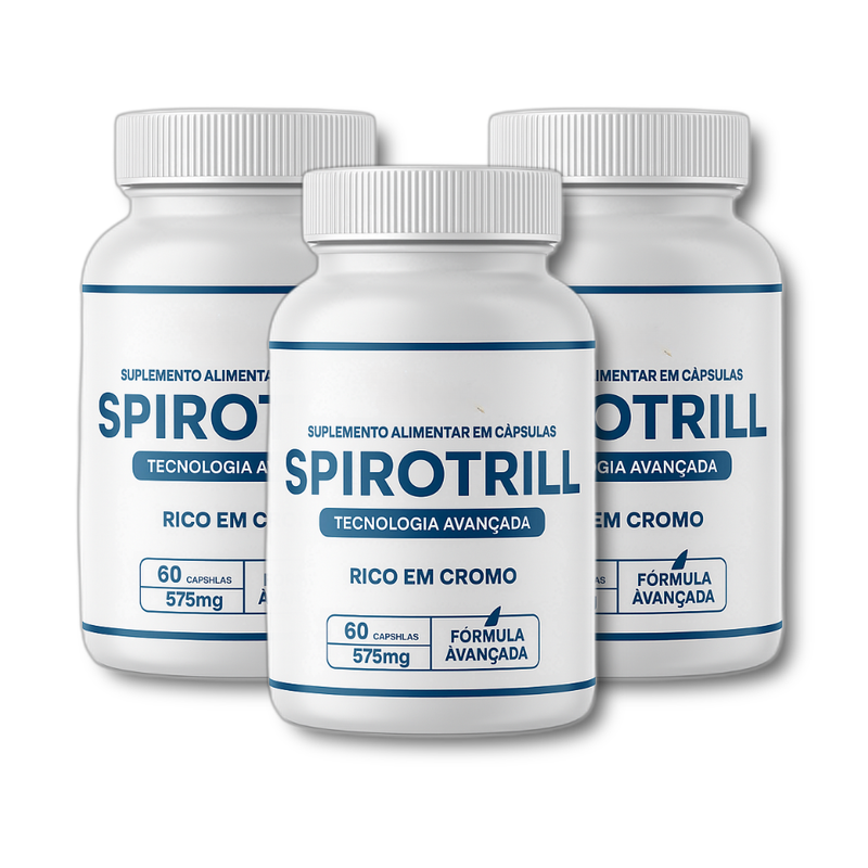 Spirotrill - Suplemento Natural - Promoção Exclusiva + Frete Grátis