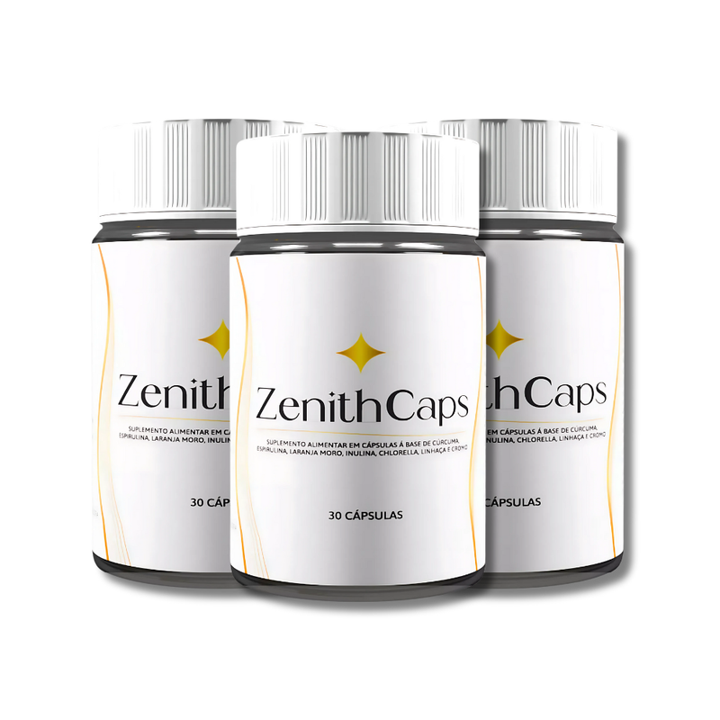 Zenith Caps - Suplemento Natural - Promoção Exclusiva + Frete Grátis