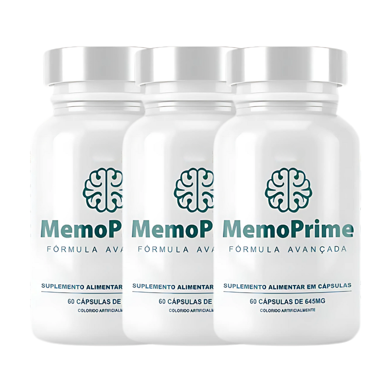 Memo Prime - Suplemento Natural - Promoção Exclusiva + Frete Grátis