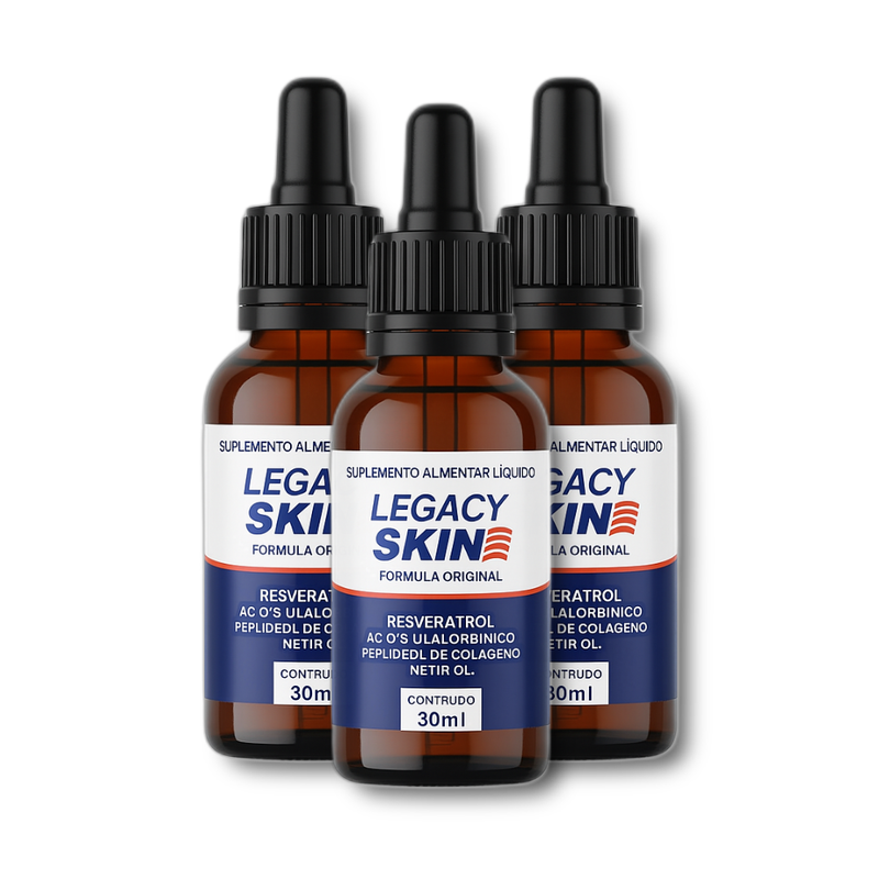 Legacy Skin - Suplemento Natural - Promoção Exclusiva + Frete Grátis