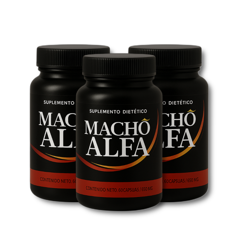 Macho Alfa - Suplemento Natural - Promoção Exclusiva + Frete Grátis
