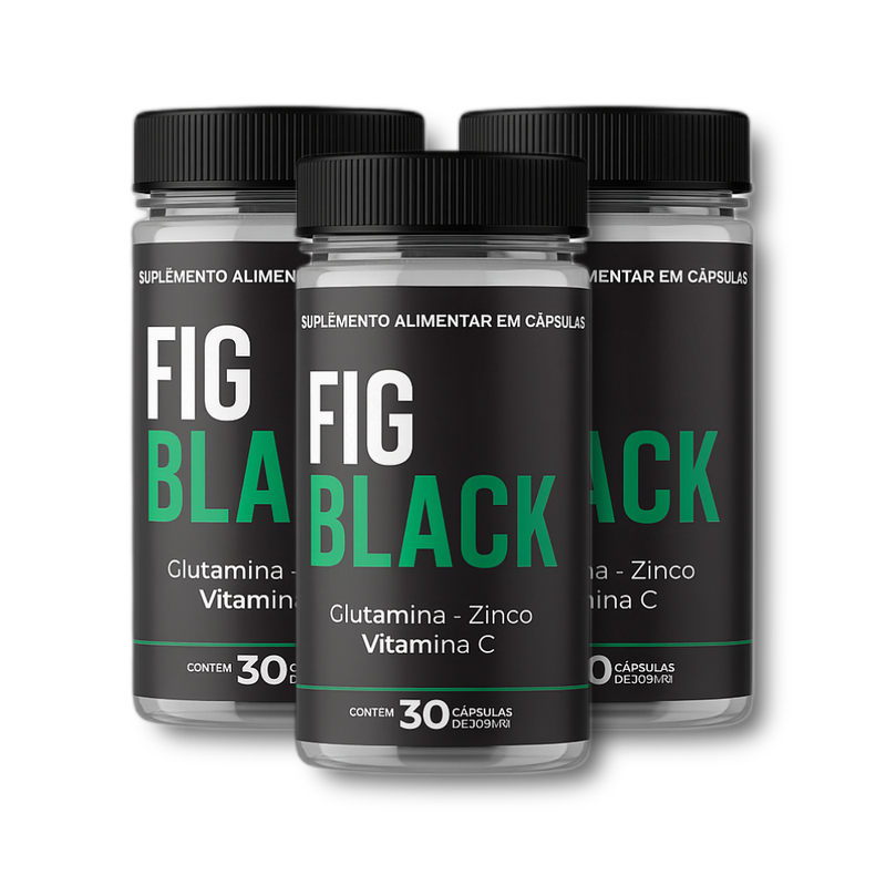 Fig Black - Suplemento Natural - Promoção Exclusiva + Frete Grátis