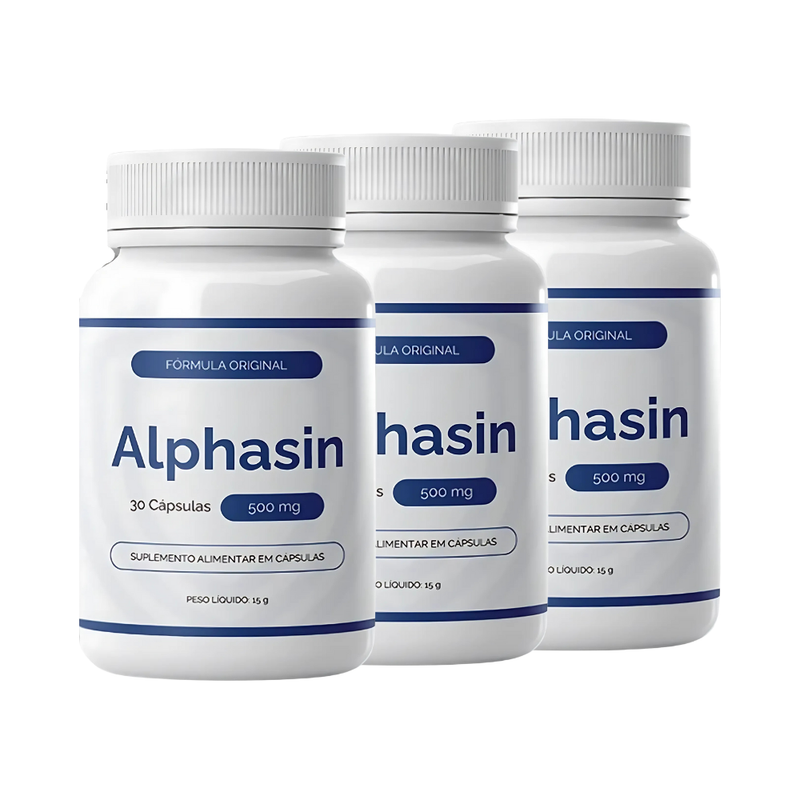 Alphasin - Suplemento Natural - Promoção Exclusiva + Frete Grátis