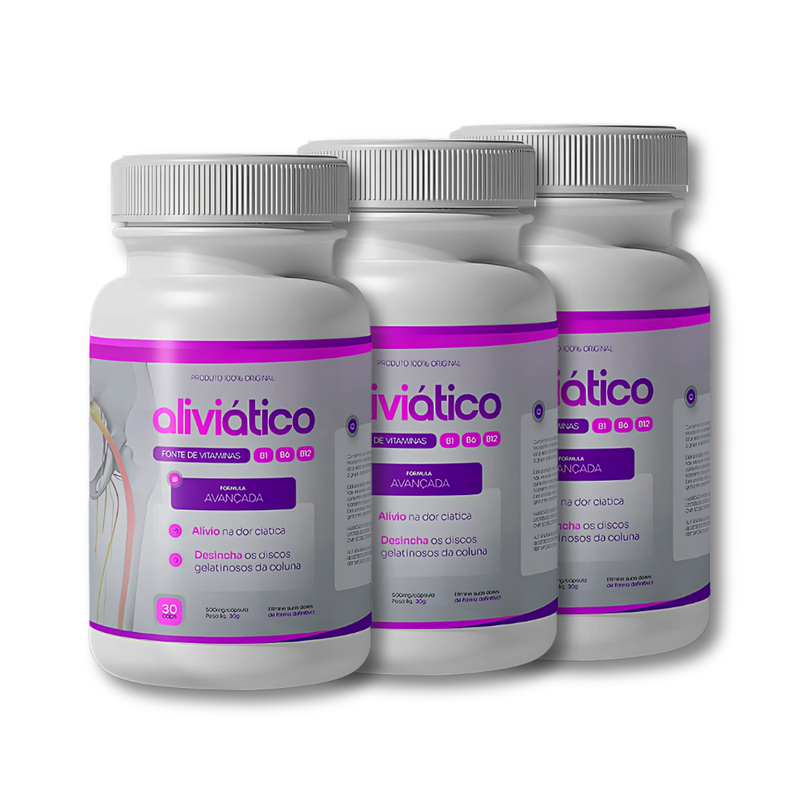 Aliviático - Suplemento Natural - Promoção Exclusiva + Frete Grátis