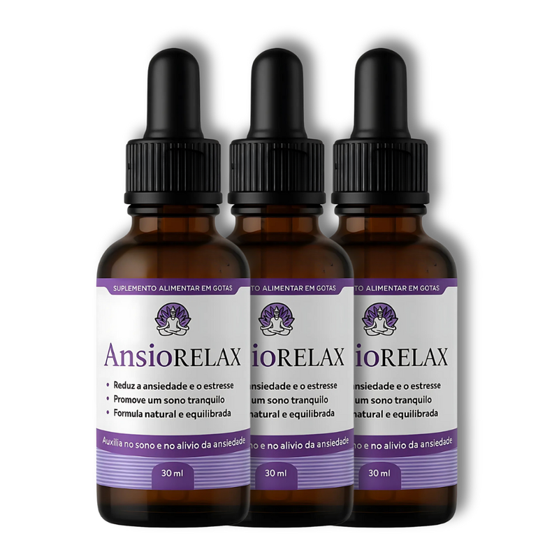 AnsioRELAX - Suplemento Natural - Promoção Exclusiva + Frete Grátis