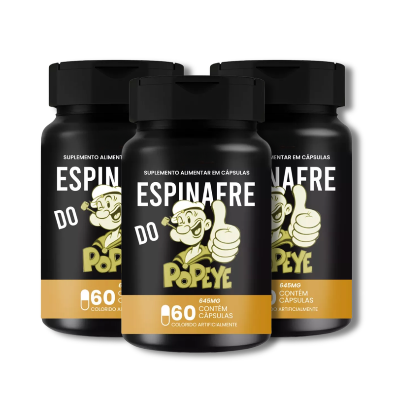 Espinafre Do Popeye - Suplemento Natural - Promoção Exclusiva + Frete Grátis