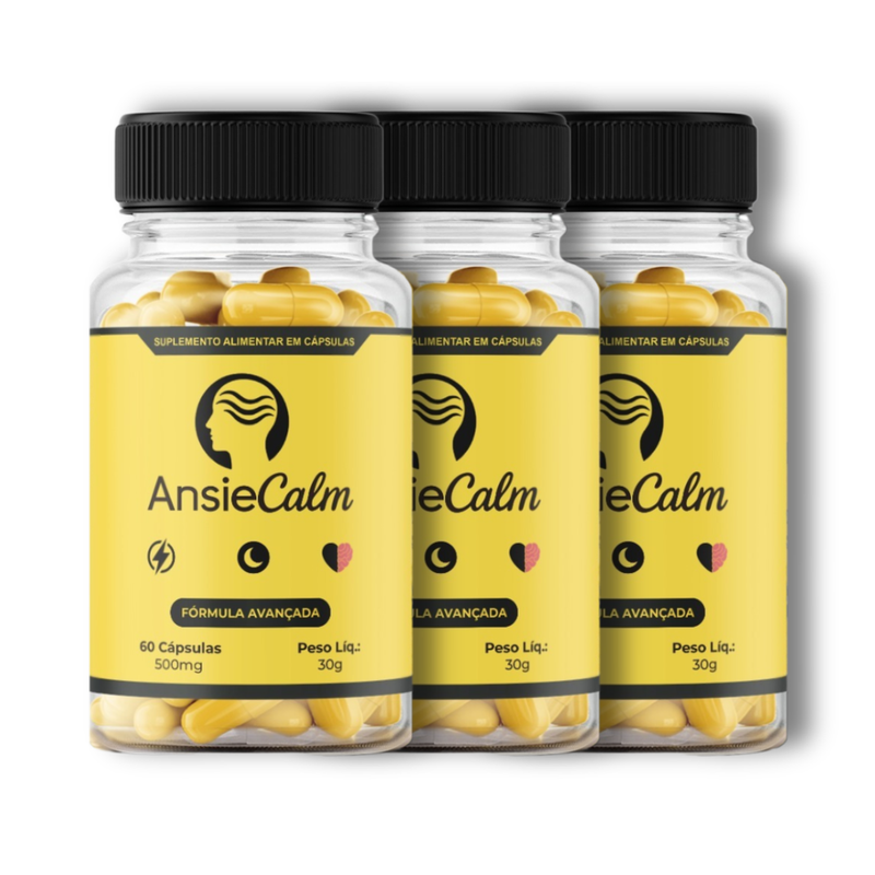 AnsieCalm - Suplemento Natural - Promoção Exclusiva + Frete Grátis