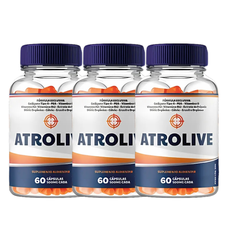 Atrolive - Suplemento Natural - Promoção Exclusiva + Frete Grátis