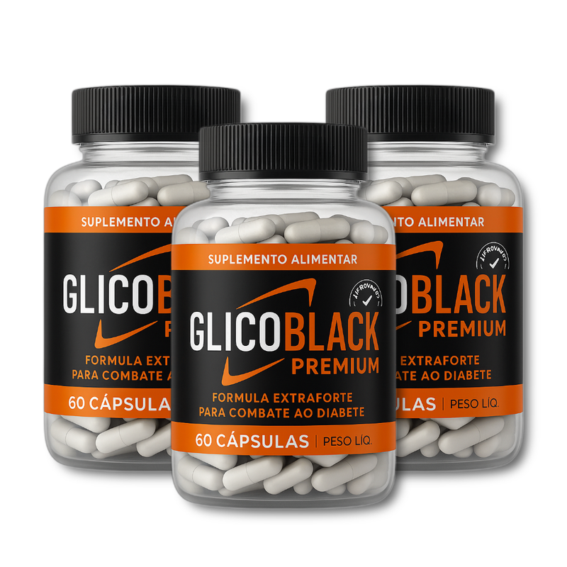 Glico Black - Suplemento Natural - Promoção Exclusiva + Frete Grátis