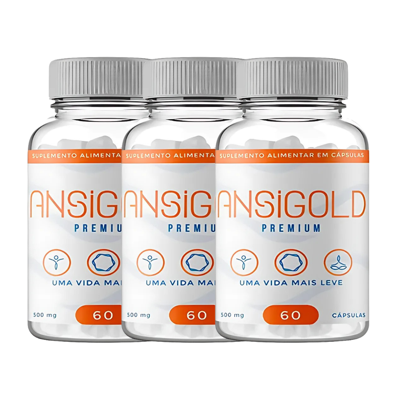 Ansigold - Suplemento Natural - Promoção Exclusiva + Frete Grátis