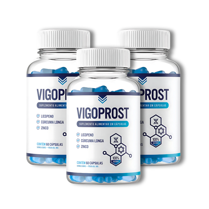 Vigoprost - Suplemento Natural - Promoção Exclusiva + Frete Grátis