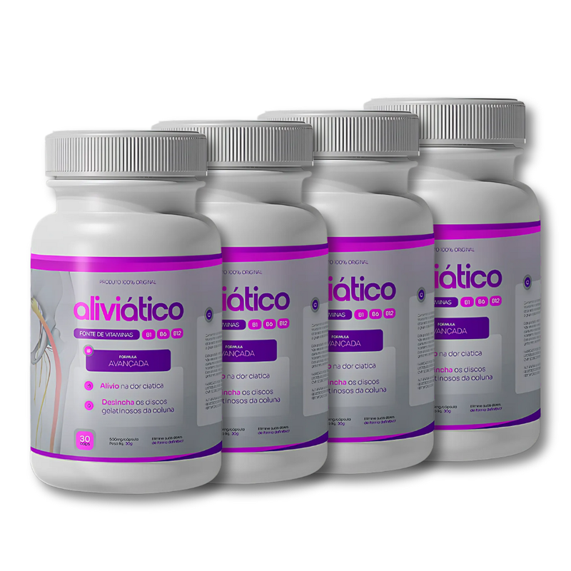 Aliviático - Suplemento Natural - Promoção Exclusiva + Frete Grátis