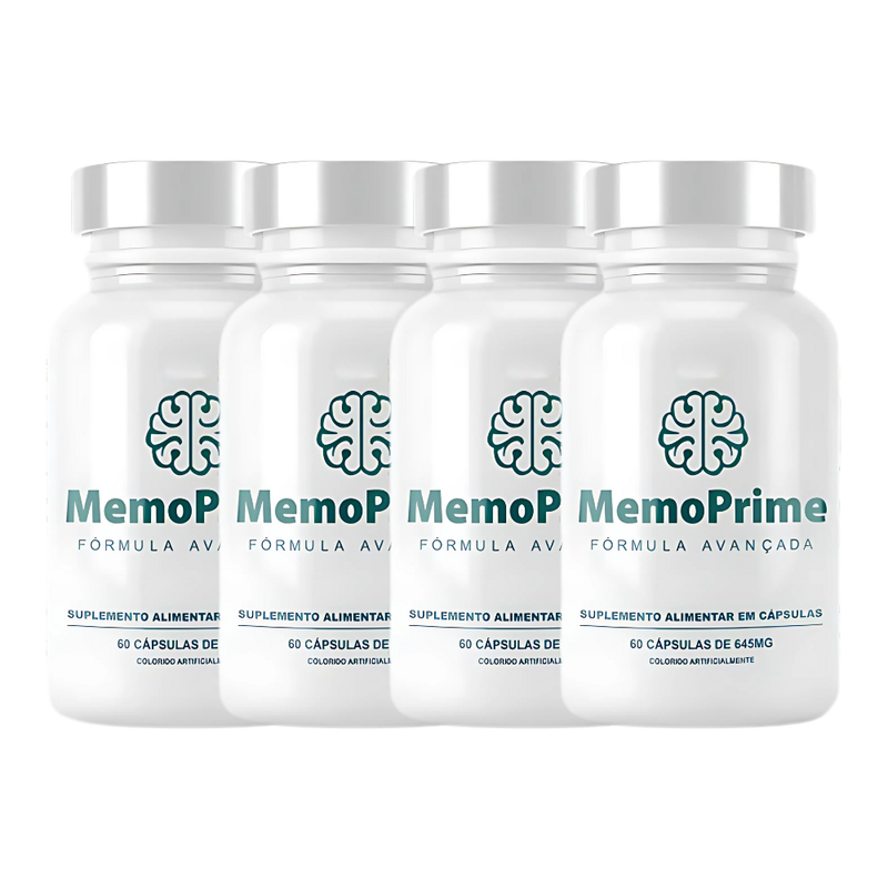 Memo Prime - Suplemento Natural - Promoção Exclusiva + Frete Grátis
