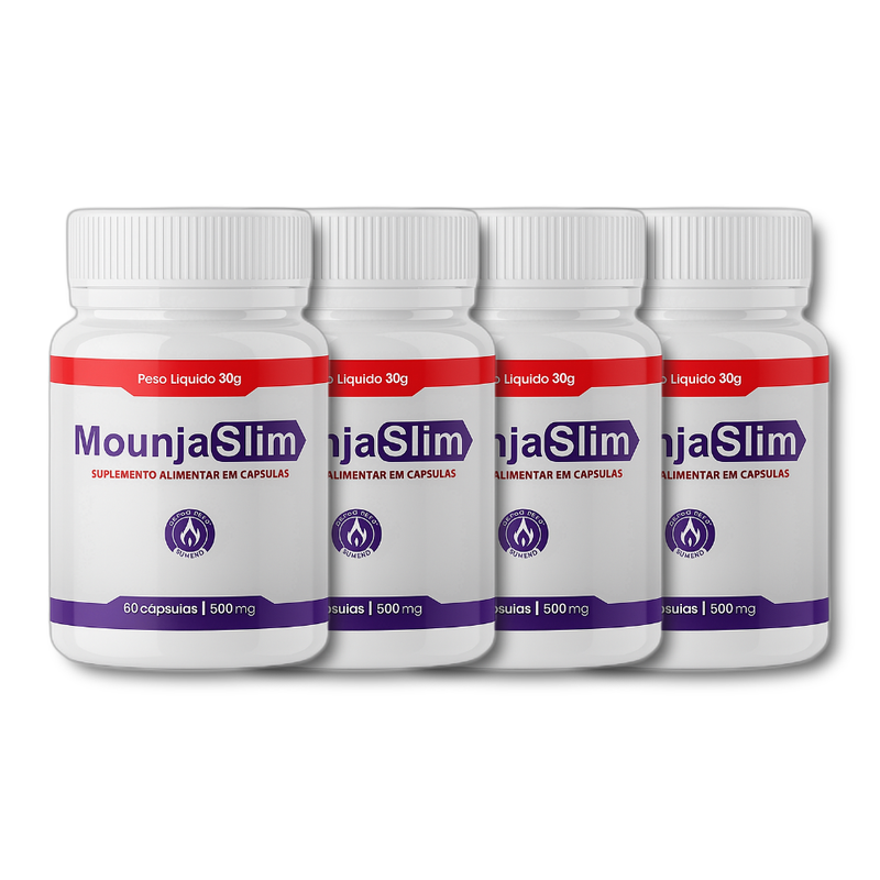 Mounja Slim - Suplemento Natural - Promoção Exclusiva + Frete Grátis
