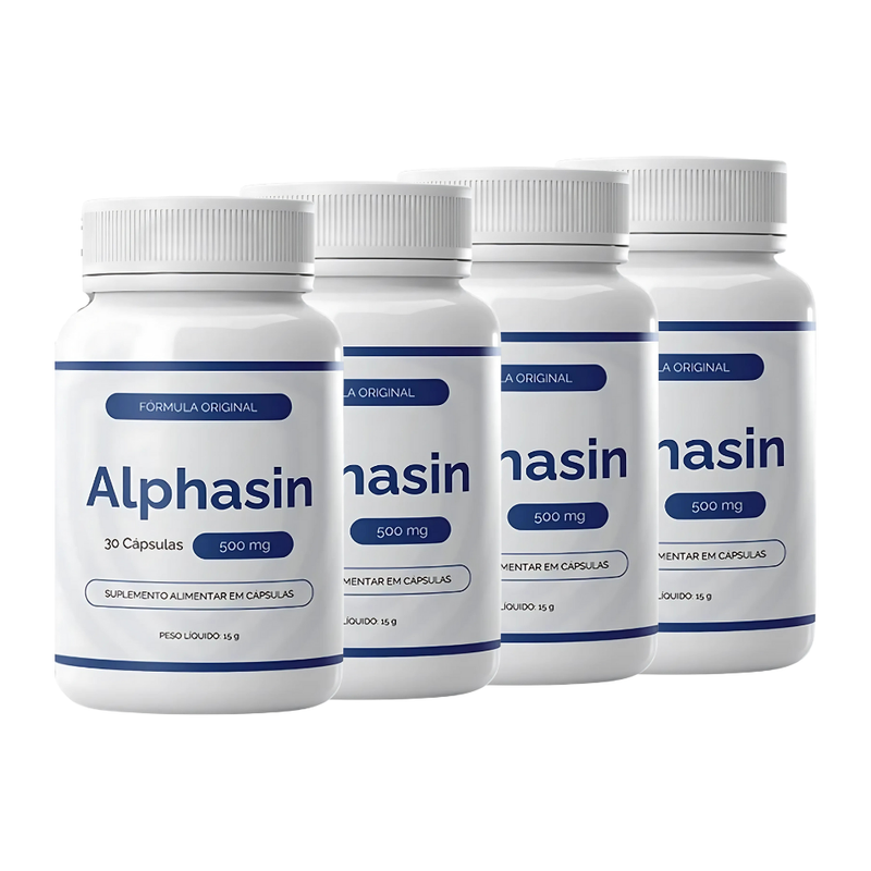 Alphasin - Suplemento Natural - Promoção Exclusiva + Frete Grátis