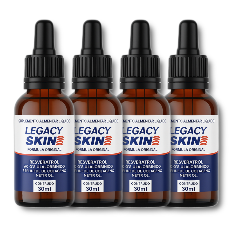 Legacy Skin - Suplemento Natural - Promoção Exclusiva + Frete Grátis