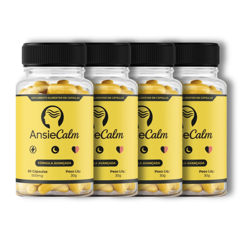 AnsieCalm - Suplemento Natural - Promoção Exclusiva + Frete Grátis