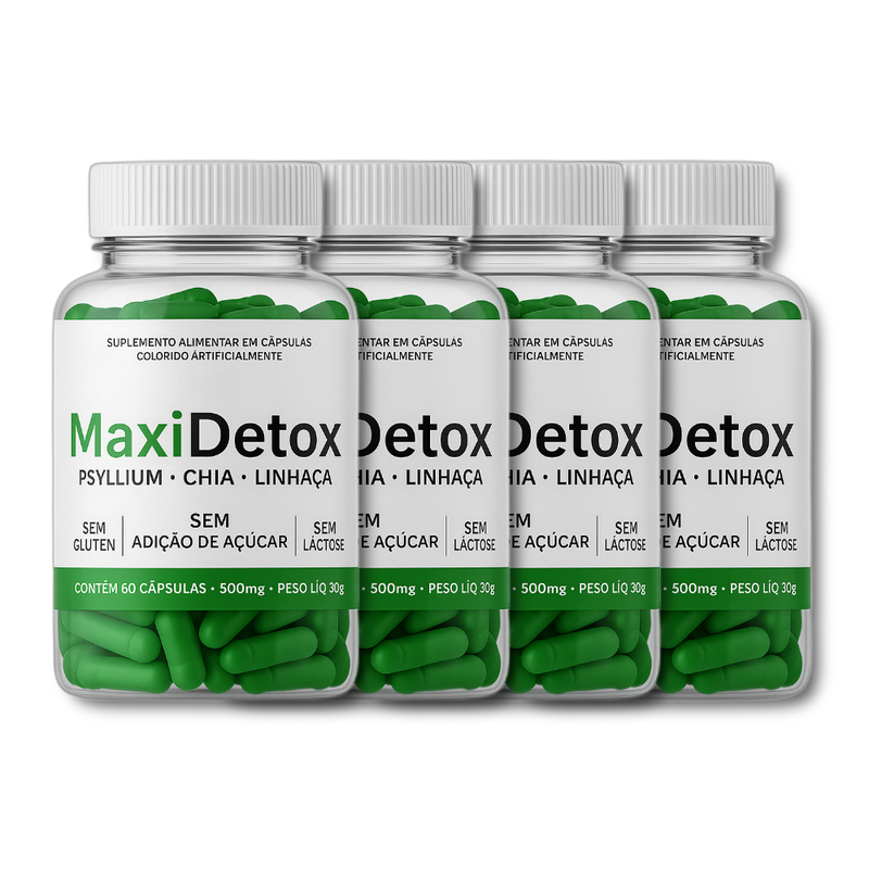 Maxi Detox - Suplemento Natural - Promoção Exclusiva + Frete Grátis