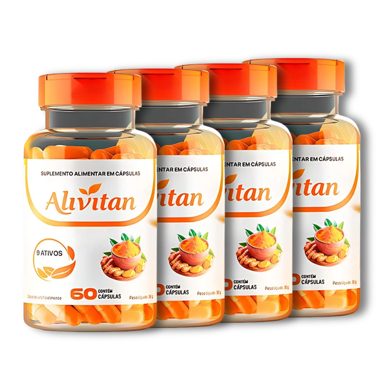 Alivitan - Suplemento Natural - Promoção Exclusiva + Frete Grátis