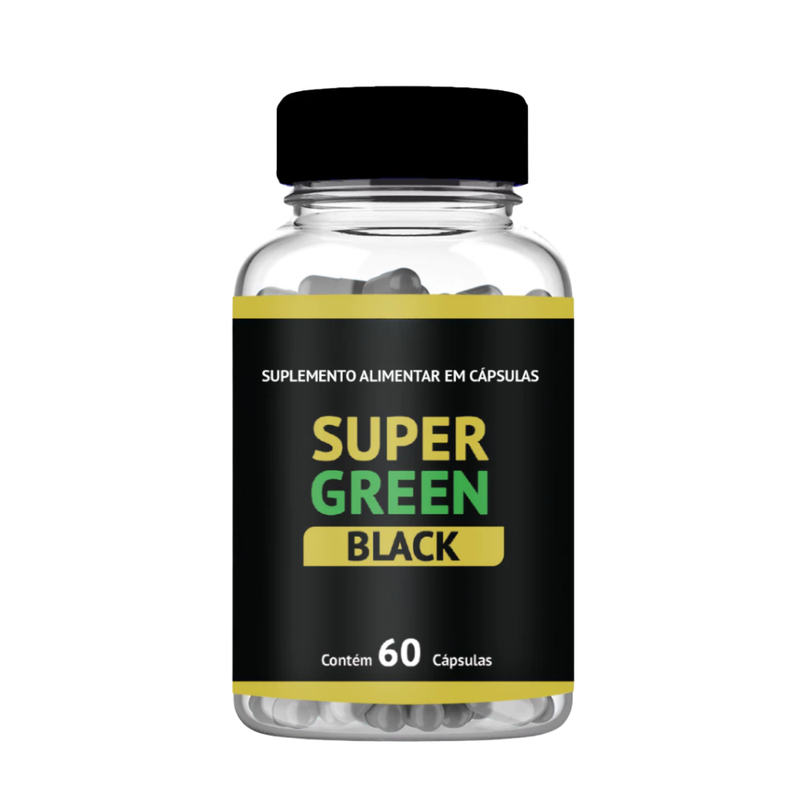 Super Green Black - Suplemento Natural - Promoção Exclusiva + Frete Grátis